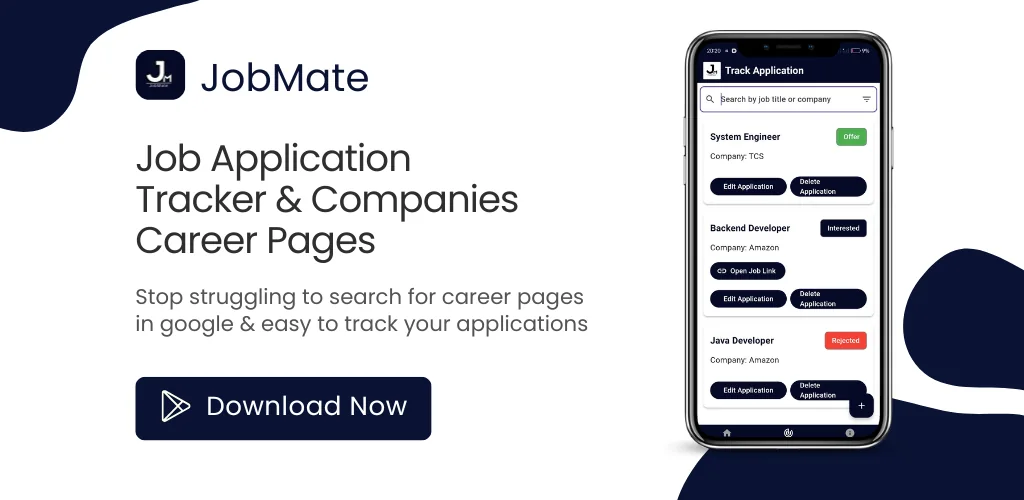 JobMate project preview