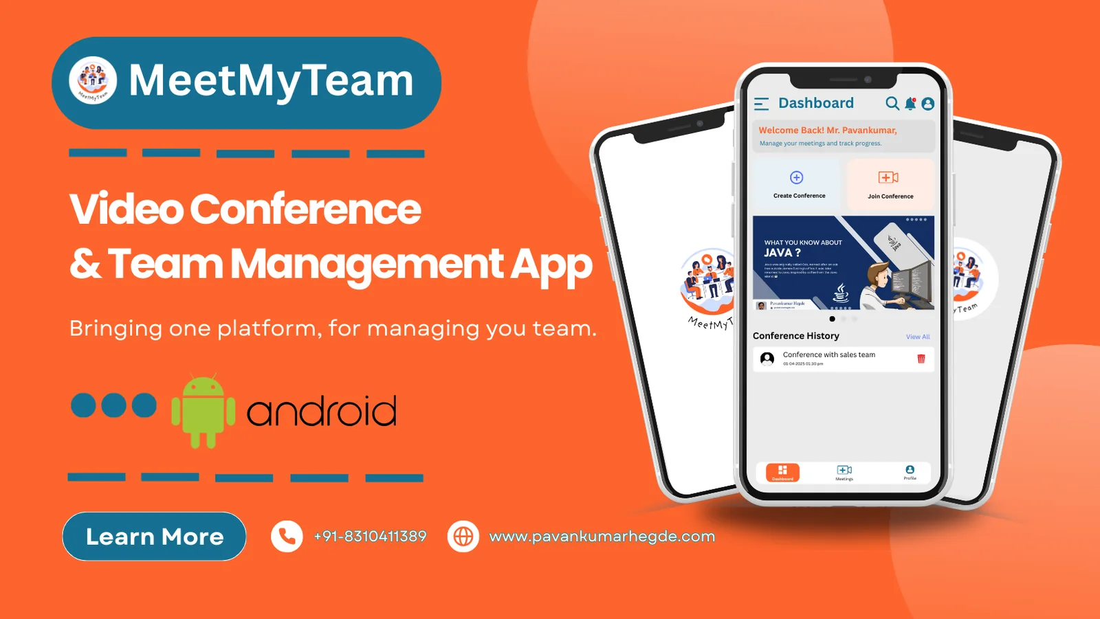 MeetMyTeam project preview