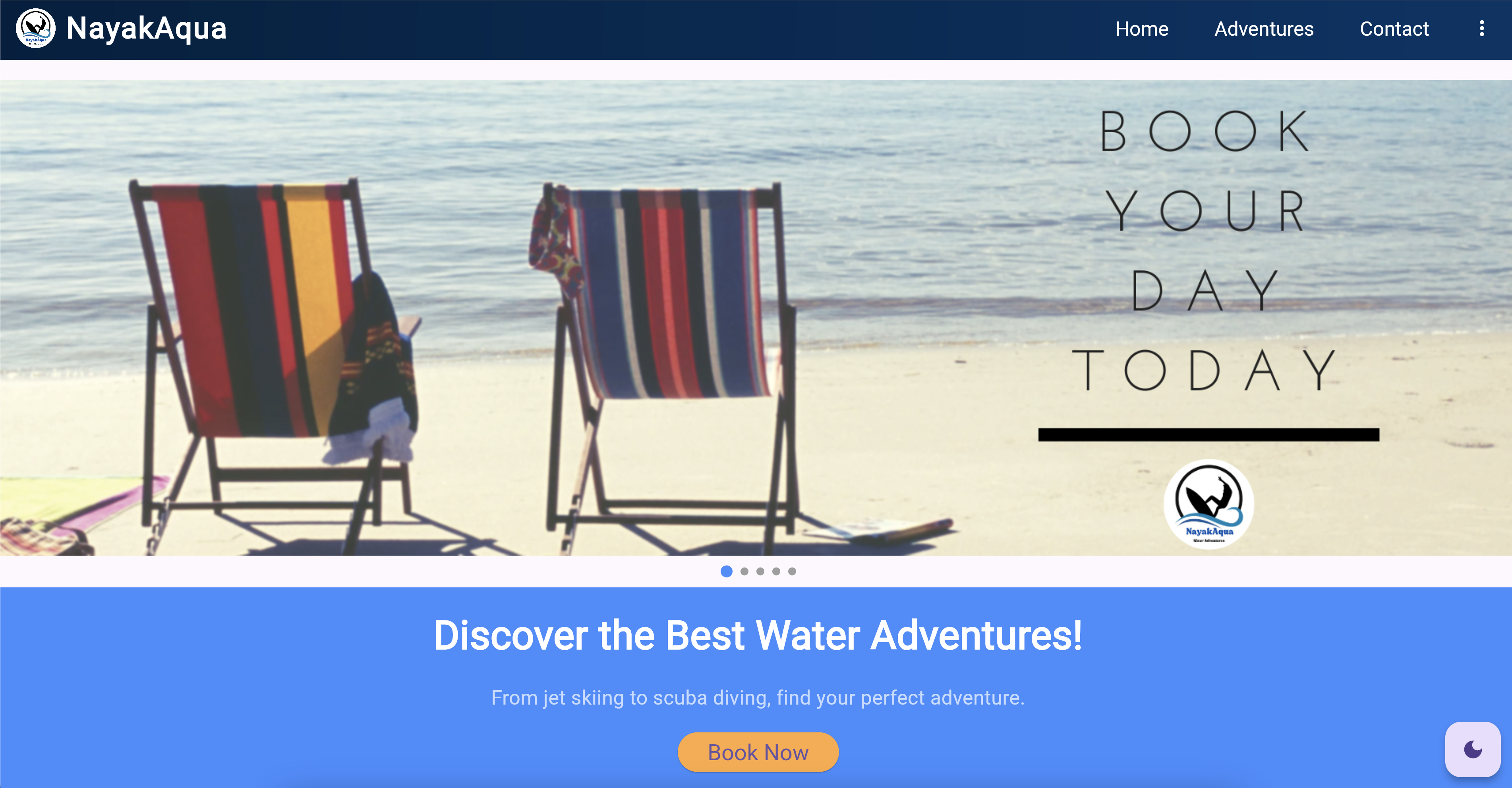 Nayak Aqua Banner