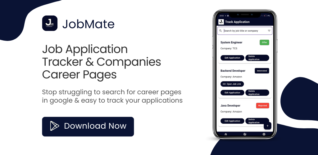 JobMate App Banner